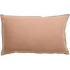 Image de VIVARAISE Housse de coussin 1 housse Zeff rose poudré30x50