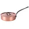 Image de Sauteuse avec couvercle 24 cm - Baumalu - Cuivre - Cuivre