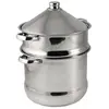 Image de Couscoussier Tajine 14l Inox - Baumalu