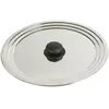 Image de Couvercle multi degrés universel 12/14/16 cm - - Argent - Aluminium