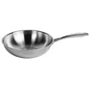 Image de Poêle wok Tripli Pro 30 cm - Baumalu - Argent - Inox