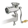 Image de Hachoir manuel n°8 en fonte avec accessoire pâtisserie - Baumalu - Argent - Fonte
