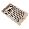 Image de Coffret 6 cuillères de table Laguiole en inox - Jean Dubost - Argent / Métallique - Acier Inoxydable (inox)
