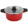 Image de ROSSETTO Friteuse/Faitout Evolution 2 en 1 avec Panier Friteuse + Couvercle Verre - 24cm