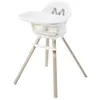 Image de Chaise haute bébé évolutive 8 en 1 Moa - Chaise Haute/Rehausseur/Tabouret/Bureau - De 6 mois à 5 ans - Beyond White2 Eco