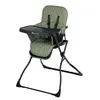 Image de Bebe Confort Lily Chaise haute traditionnelle Siège rembourré Noir, Vert