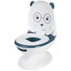 Image de Bebeconfort Mini Toilette Panda, Pot Avec Bruit De Chasse D'Eau, Bleu