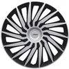 Image de 4 Enjoliveurs Michelin Nvs 2022 Noir Aspect Poli 16 Pouces
