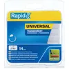 Image de Rapid, Pistolet à colle : recharge, Bâtons de colle transparents universels Ø12x94mm 14 pièces
