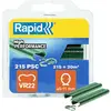 Image de Rapid, Attaches, VR22 Agrafes annulaires vert 215 pièces (215x)
