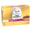 Image de 12x85g Gourmet Gold Duo Délice double délice - Pâtée pour chat