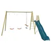 Image de Portique & balançoire - Aléo by Trigano - ROMY - 2 balançoires - face-a-face - toboggan