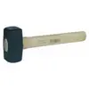 Image de Outifrance - Massette, manche bois verni, 44 mm