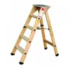 Image de Escabeau bois professionnel 7 marches + tablette