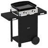 Image de ENO Plancha Combo Initial_50 - Barbecue gril - gaz - noir/inox