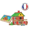 Image de JEUJURA - Mon Chalet en Bois 175 pieces Coffret en Bois