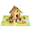 Image de JEUJURA - Ma ferme en bois - 60 pcs