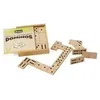 Image de JEUJURA Jeu De Grands Dominos En Bois - Coffret En Bois