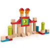 Image de JEUJURA -Jeu de Construction en Bois, 52 Pieces