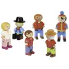 Image de Jeujura Holzfiguren für Bausteine 6 Stück / ab 3 Jahren