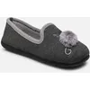 Image de Slipper ergonomique EVERYWEAR   jersey   par Isotoner Gris 37 Femme