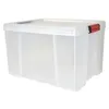 Image de Sundis boîte de rangement et couvercle clip'n store 45l 50x39x32,5 cm transparent