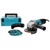 Image de Meuleuse Ø 125 mm 1400 W - MAKITA - avec kit d'accessoires - MakPac - GA5040CJD
