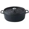 Image de Mijoteuse Ovale Invicta - Noir - 27 Cm