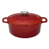 Image de Cocotte ronde en fonte émaillée 18cm rubis sublime Chasseur puc471858