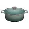 Image de Cocotte ronde 20 cm Chasseur bleu - Chasseur - Bleu - Fonte émaillée