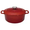 Image de Cocotte ronde en fonte émaillée 20cm rubis sublime Chasseur puc472058