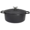 Image de Cocotte ronde 22 cm noir - Chasseur - Noir - Fonte