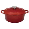Image de Cocotte En Fonte Ronde 24 Cm Rubis Sublime Chasseur