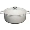 Image de Cocotte ronde Le Chasseur 24 cm Macadamia - Chasseur - Blanc - Fonte