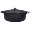 Image de Cocotte ovale 27 cm noir - Chasseur - Noir - Fonte
