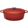 Image de Cocotte En Fonte Ovale 31 Cm Rubis Sublime Chasseur