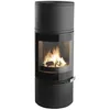 Image de Poêle à bois 6kw noir Invicta p610744
