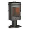 Image de Poêle à bois en fonte Invicta Mesnil 8kW 100m²