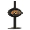 Image de Poêle à bois fonte Invicta P648114 7000 Watts - noir