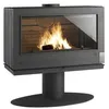 Image de Poêle à bois fonte 12kw anthracite Invicta 9127-44
