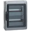 Image de Coffret étanche plexo³ 2x18 modules avec embouts à perforation directe prémontés ip65 ik09 - gris