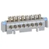 Image de Bornier de répartition - Nu sur support - 8x16mm² - 75mm