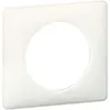 Image de Plaque D'appareillage Blanc Pour Mécanisme à Un Poste