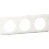 Image de Plaque Blanc Glossy à Trois Postes D'inserts Interrupteurs