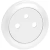 Image de Enjoliveur CÉLIANE pour prise de courant 2P+T de surface Blanc - LEGRAND - 068111