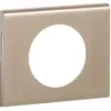 Image de Plaque Céliane Matières 1 Poste - Finition Nickel Velours