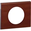 Image de Plaque De Finition Céliane 1 Poste Bois Acajou.