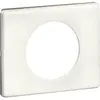 Image de Plaque 1 Poste Coloris Porcelaine Blanc Beige