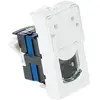 Image de Plastron Mosaic 225x45 1 Port Rj45 Cat 6 Stp