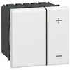 Image de Interrupteur variateur basique 2 fils MOSAIC 2 modules blanc - LEGRAND - 078405